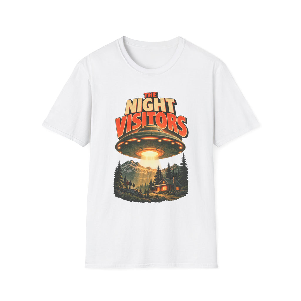 Night Visitors UFO Abduction Camping T-Shirt