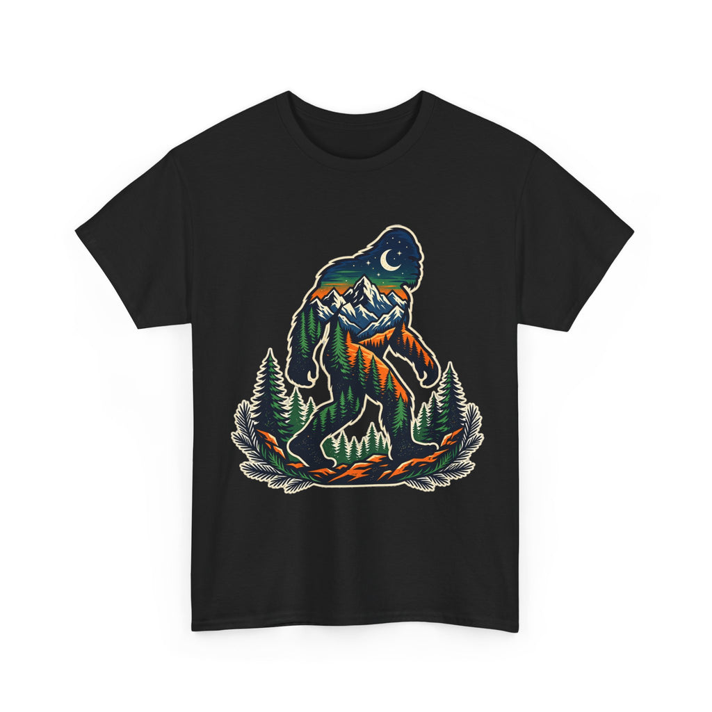 Bigfoot Mountain Scene T-Shirt