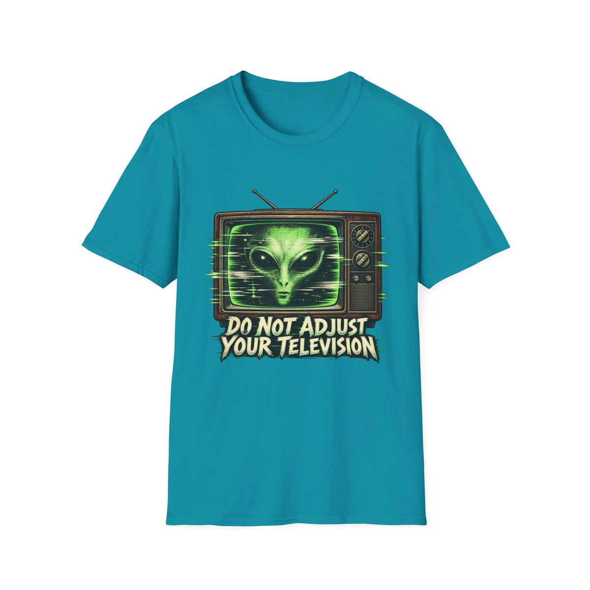 Do Not Adjust Your Television Alien T-Shirt