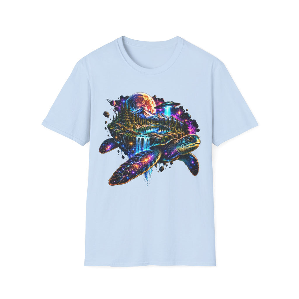 Colorful Cosmic Turtle T-Shirt