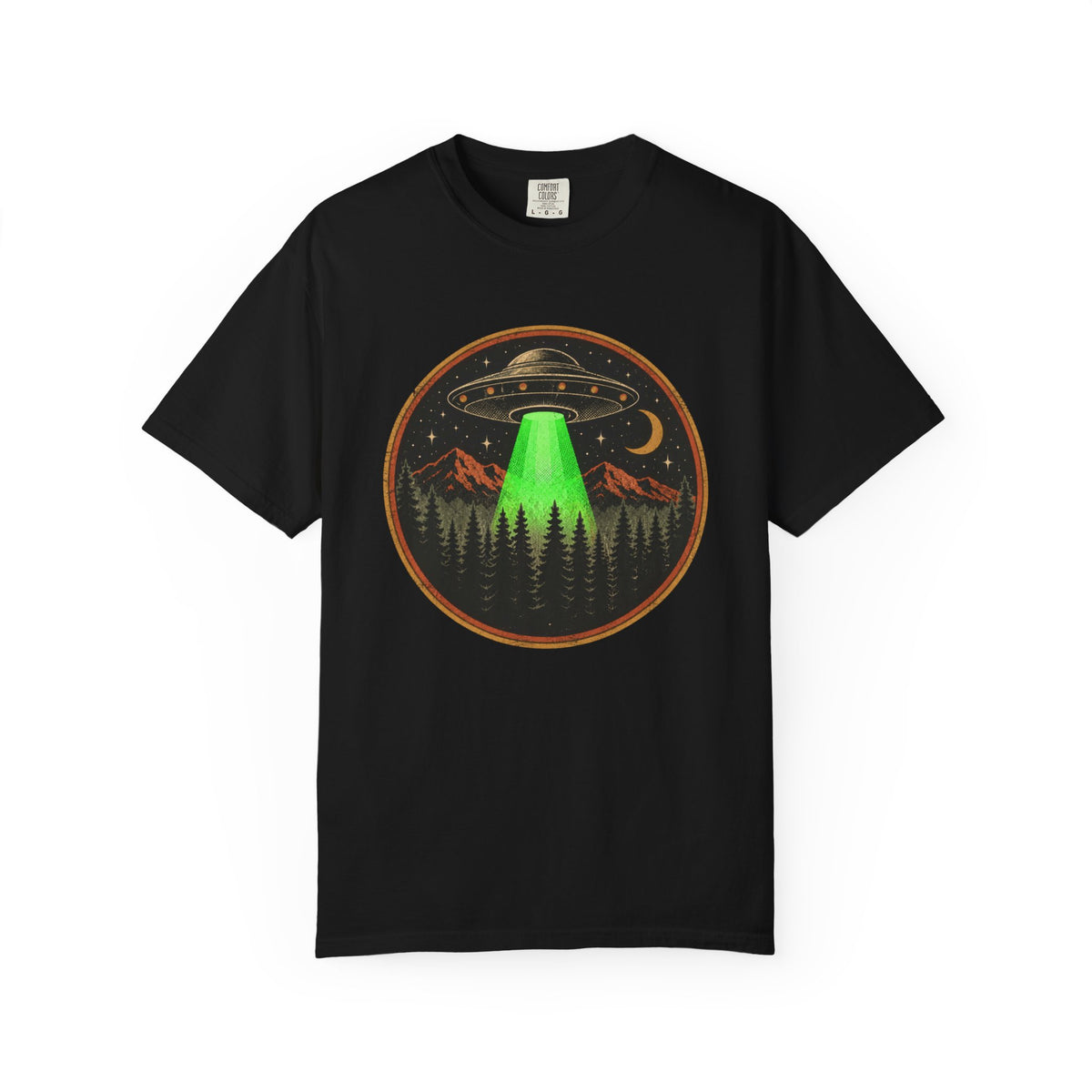 Alien Abduction Graphic T-Shirt