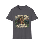 Hide and Seek World Champion Bigfoot Graphic T-Shirt