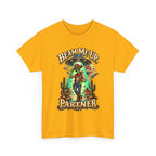 Beam Me Up Partner T-Shirt | Cowboy Alien Desert Illustration