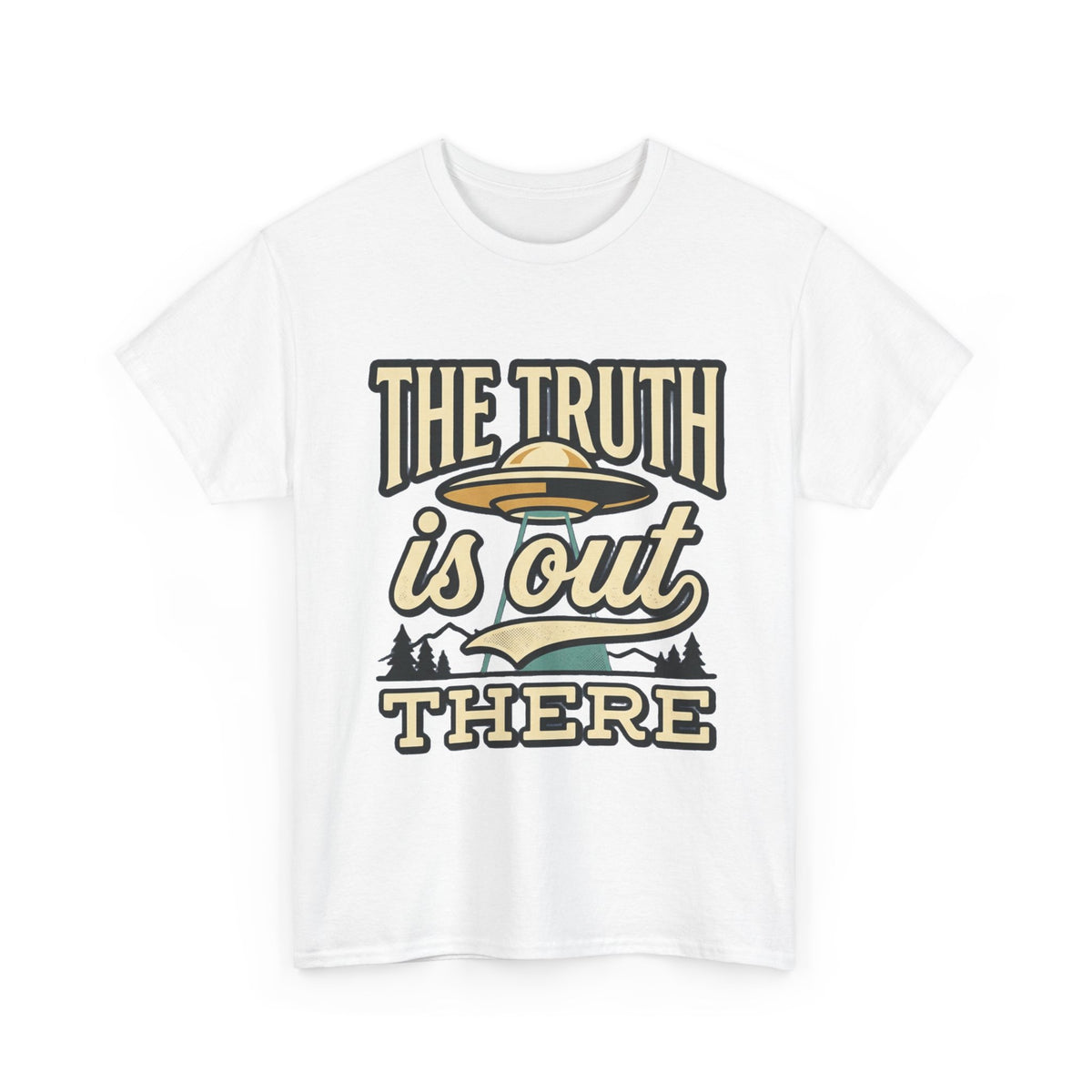 The Truth Is Out There T-Shirt | UFO Alien Retro Graphic Tee