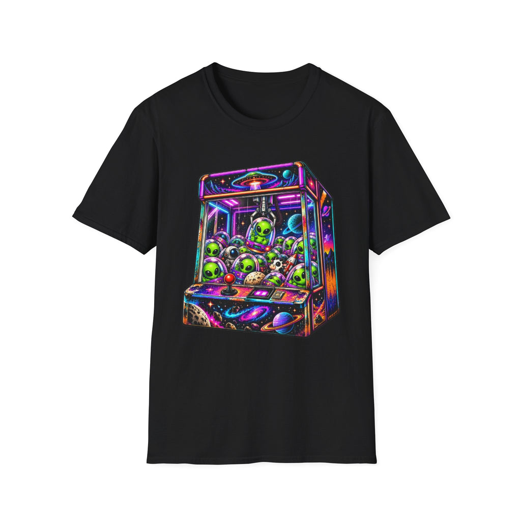 Neon Alien Claw Machine T-Shirt