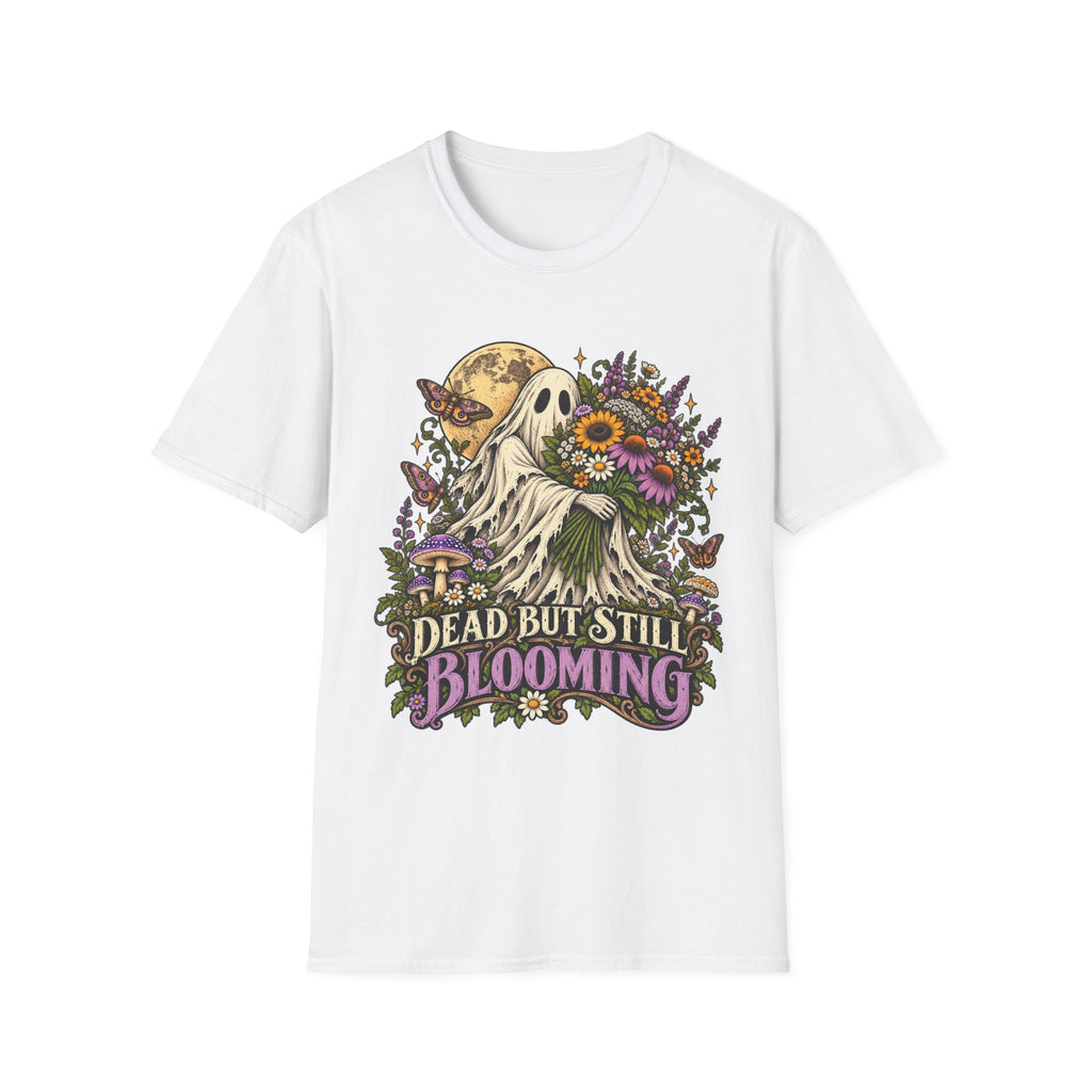 Dead but Still Blooming Floral Ghost T-Shirt
