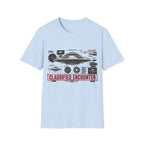 Classified Encounter UFO Alien Retro Graphic T-Shirt