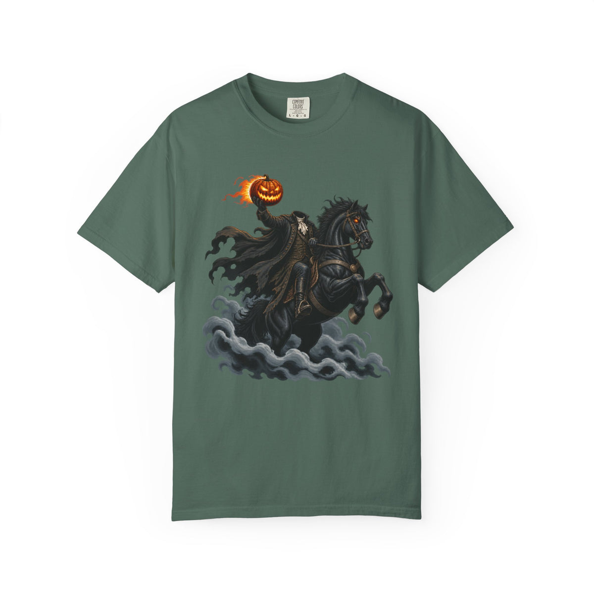 Headless Horseman Pumpkin Rider T-Shirt