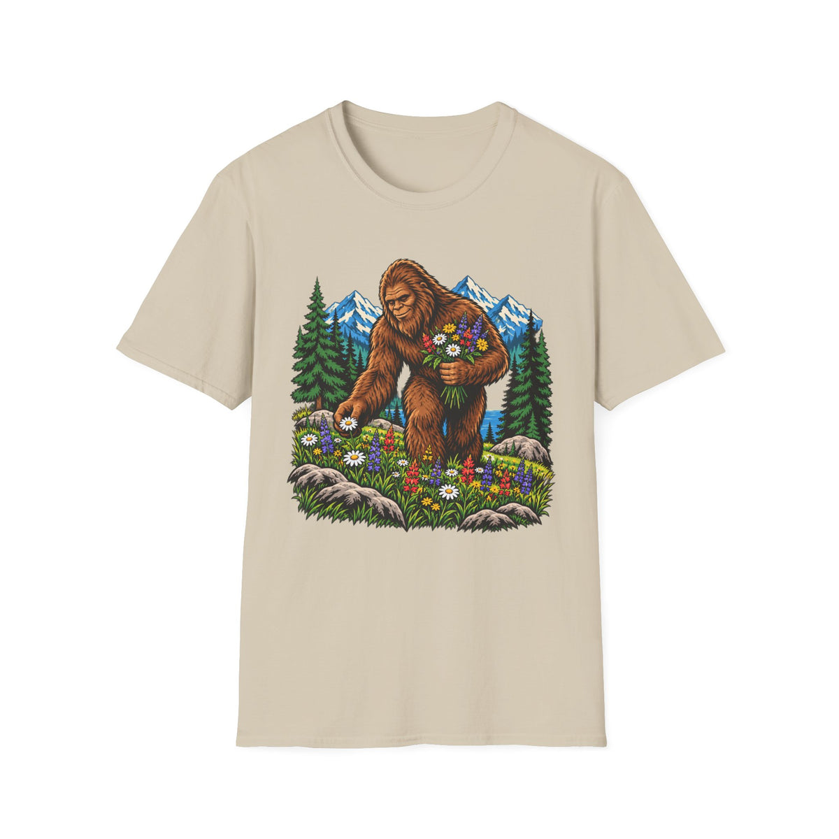 Bigfoot Wilderness Mountain T-Shirt