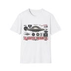 Classified Encounter UFO Alien Retro Graphic T-Shirt