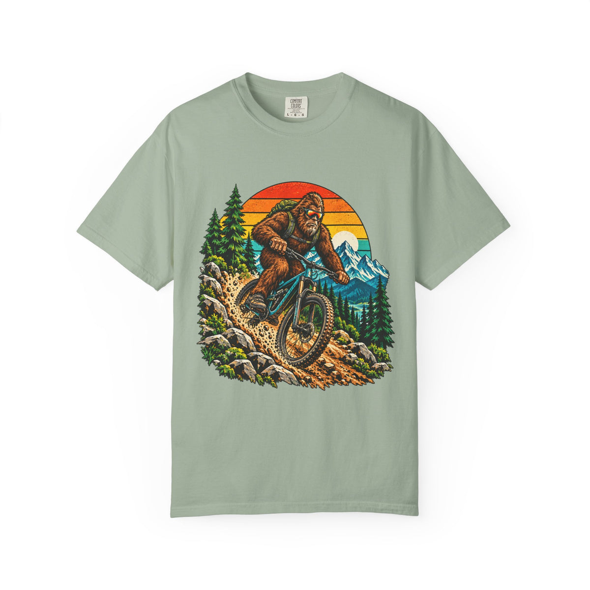 Bigfoot Mountain Biking T-Shirt