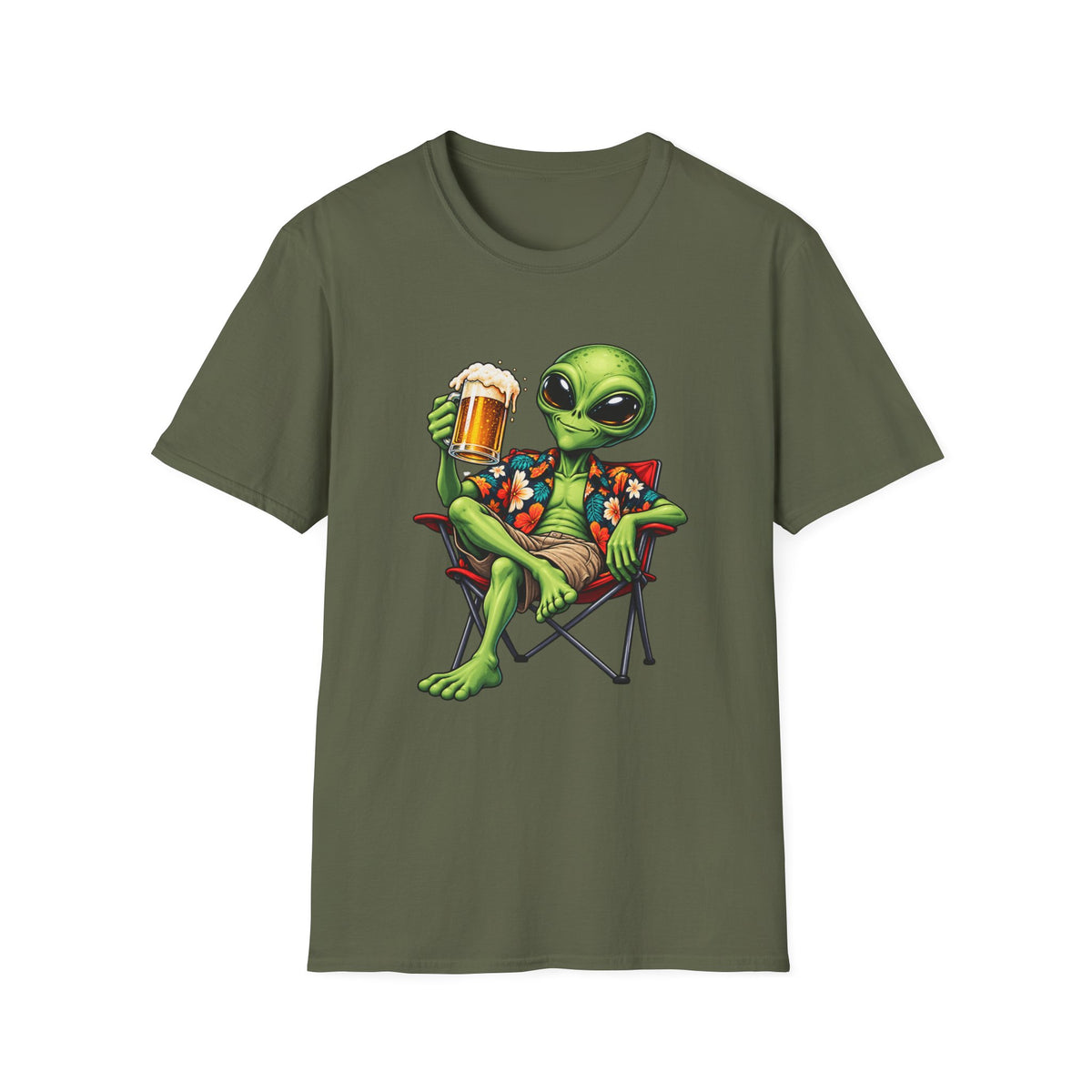 Alien Beer Lover T-Shirt