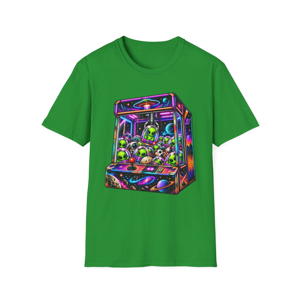 Neon Alien Claw Machine T-Shirt