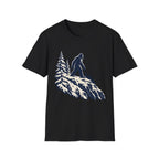 Bigfoot Mountain T-Shirt — Sasquatch Hiking Graphic Tee