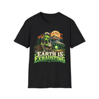Earth Is Exhausting Alien Graphic T-Shirt