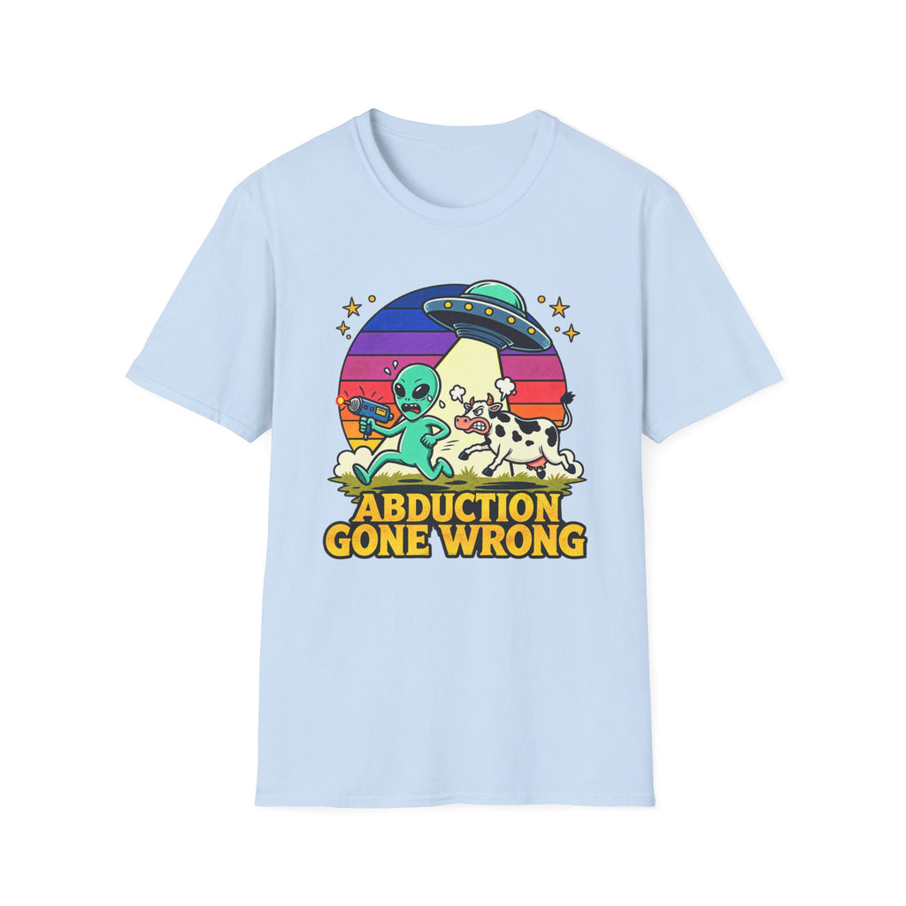 Abduction Gone Wrong Alien UFO Funny T-Shirt