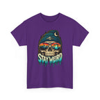 Stay Weird Skull Tee — Retro Sunset Skull Graphic T-Shirt