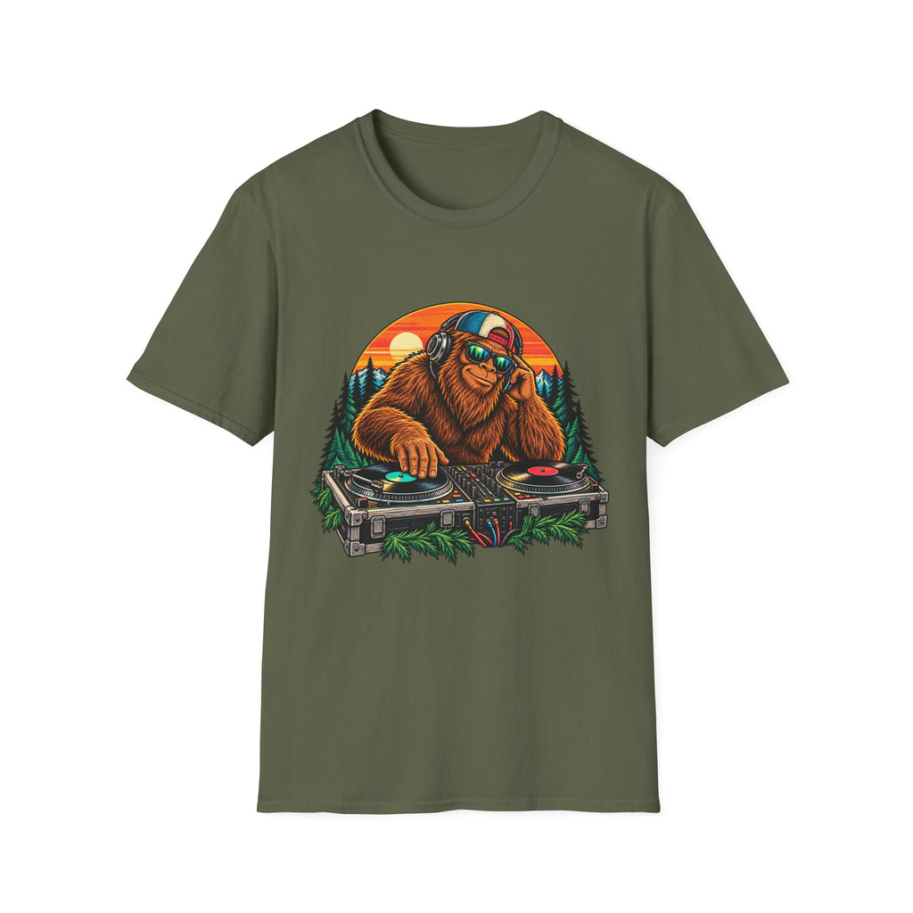 Chill Sasquatch DJ T-Shirt