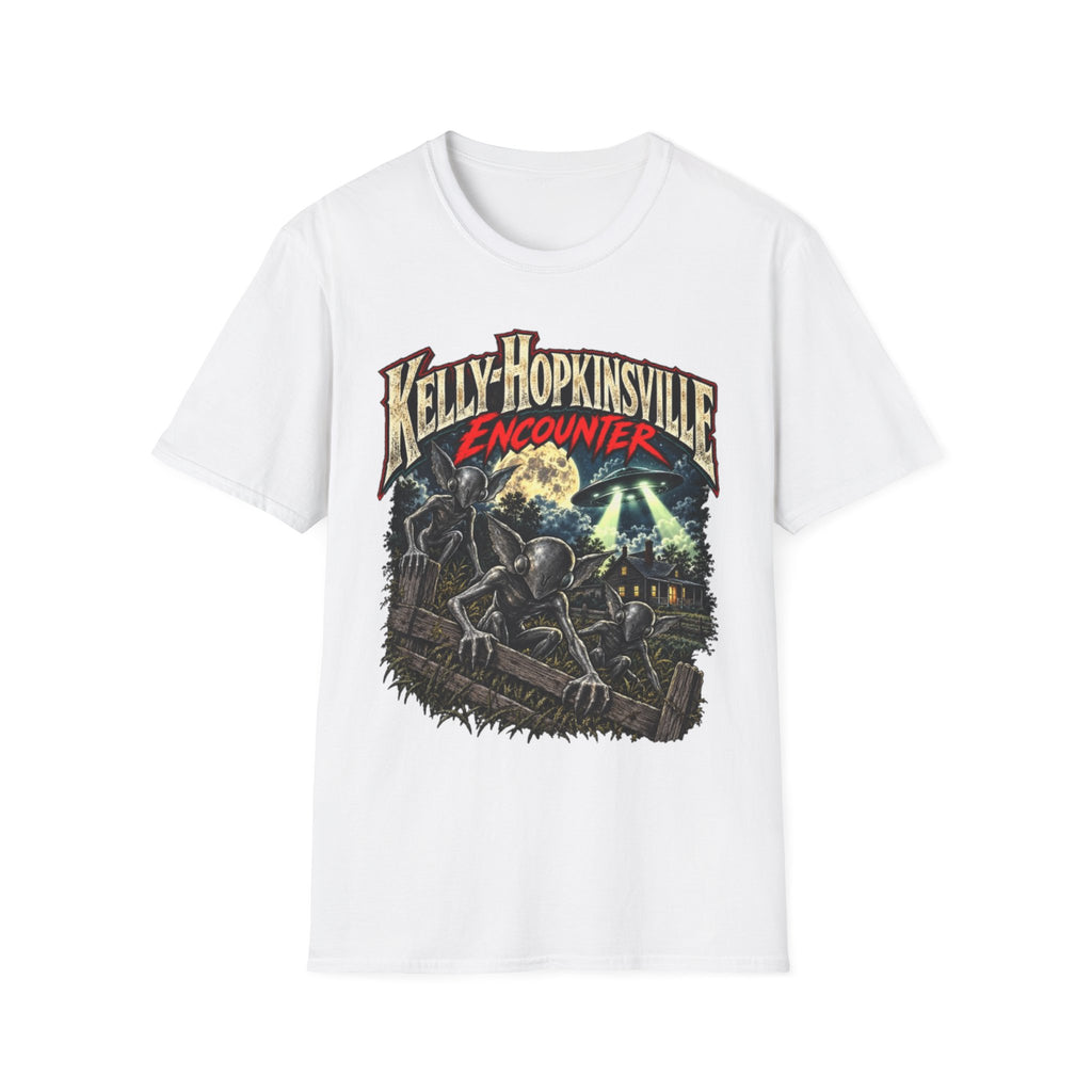 Kelly-Hopkinsville Encounter Alien Mystery Graphic T-Shirt