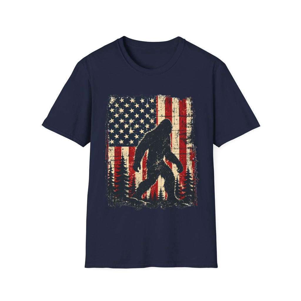 American Flag Silhouette T-Shirt