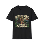 Hide and Seek World Champion Bigfoot Graphic T-Shirt