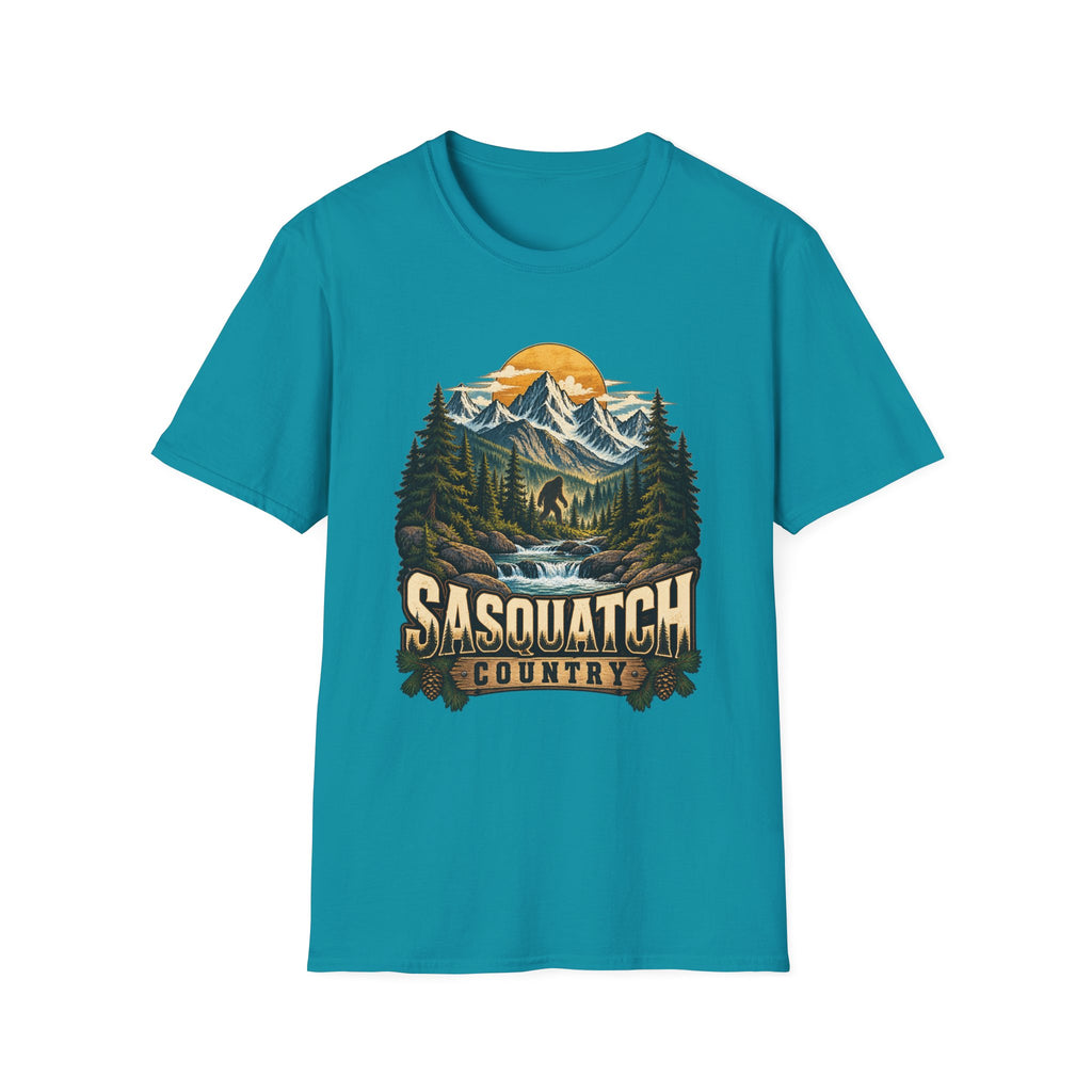 Sasquatch Country Mountain Adventure T-Shirt