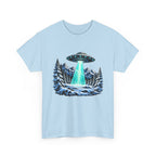 UFO Mountain Abduction Graphic Tee