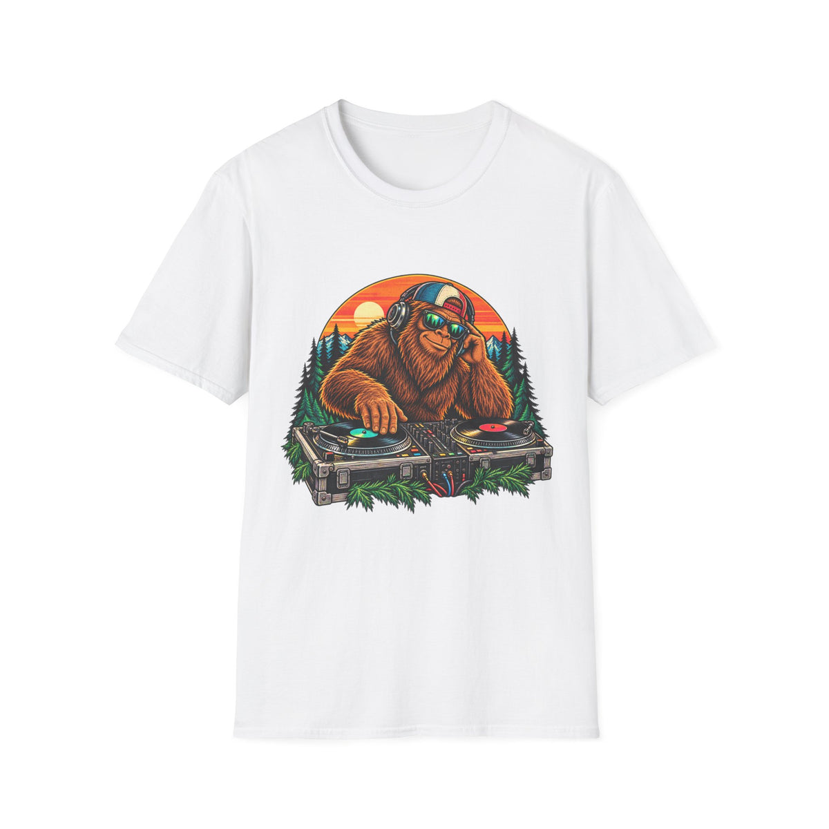 Chill Sasquatch DJ T-Shirt