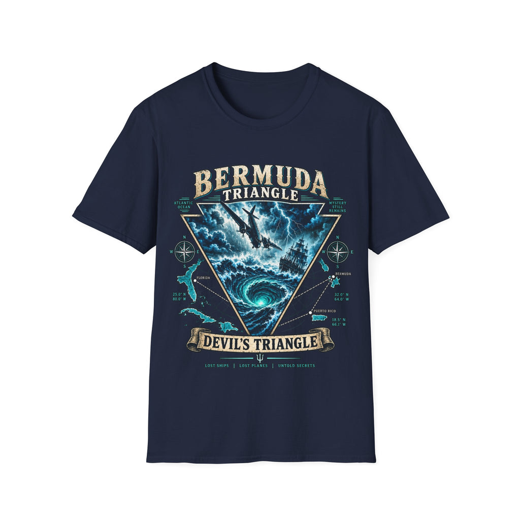 Bermuda Triangle 'Devil's Triangle' Graphic T-Shirt