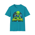 Humans Are Weird Alien Graphic T-Shirt