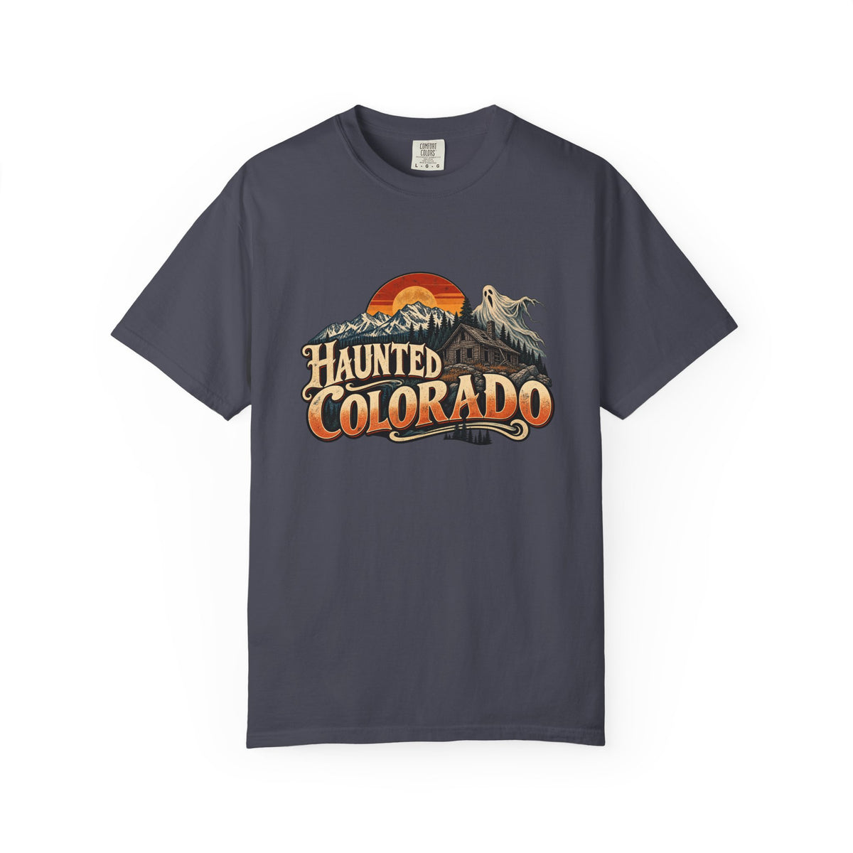 Haunted Colorado Mountain Graphic T-Shirt