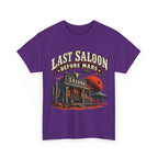 Last Saloon Before Mars T-Shirt | Western Saloon, Space Cowboy Graphic