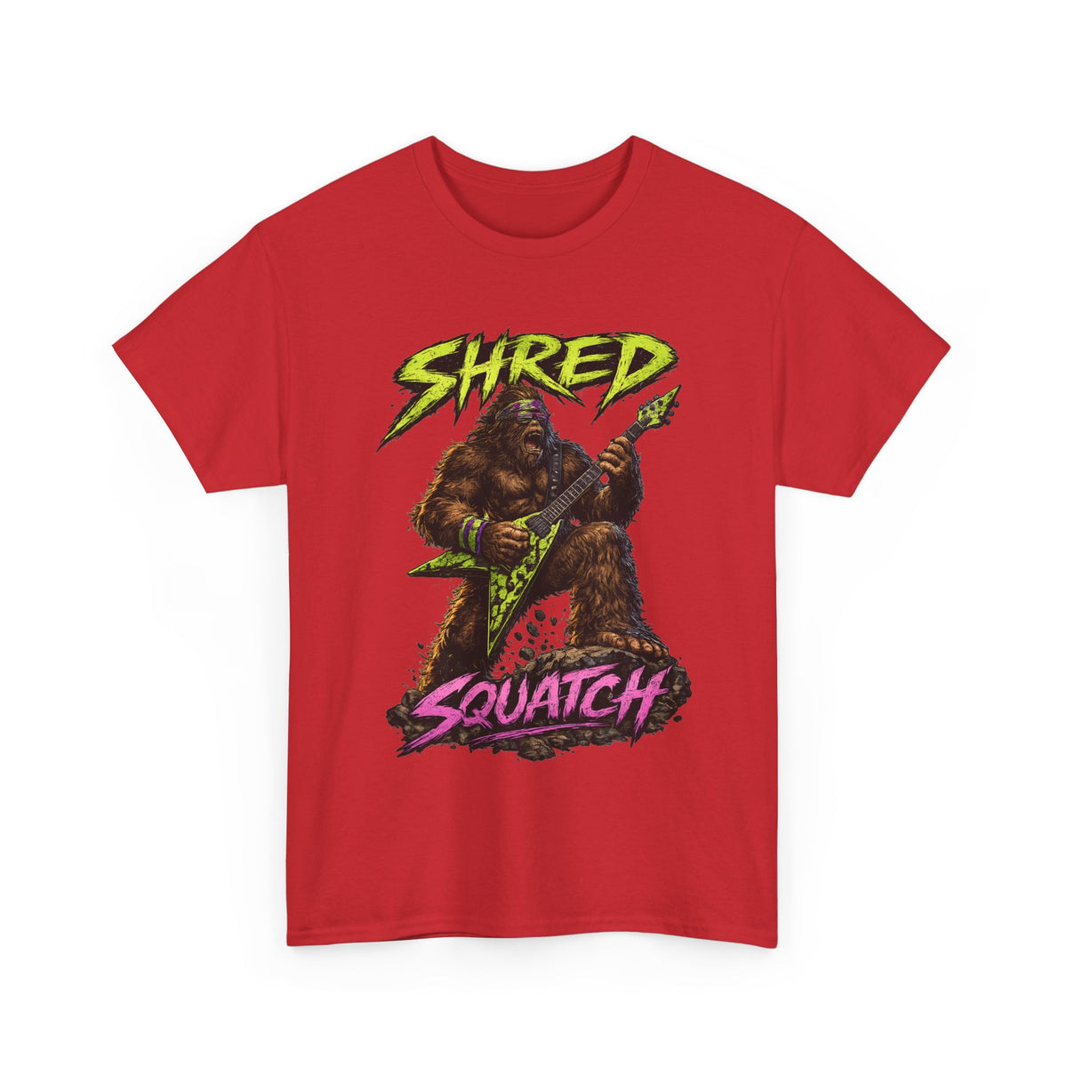 Shred squatch Sasquatch Graphic T-Shirt
