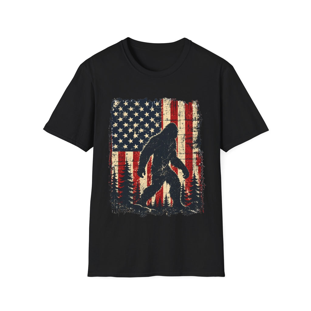 American Flag Silhouette T-Shirt