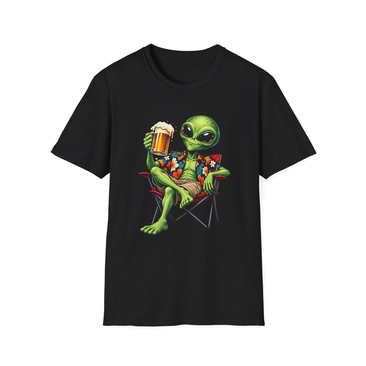 Alien Beer Lover T-Shirt