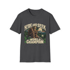 Hide and Seek World Champion Bigfoot Graphic T-Shirt