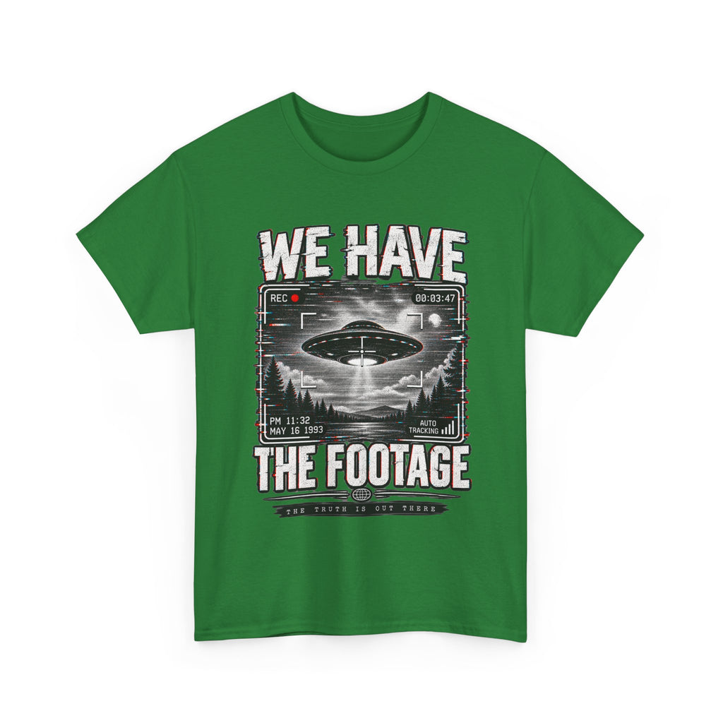 We Have The Footage UFO Tee | Vintage UFO Abduction Footage Shirt