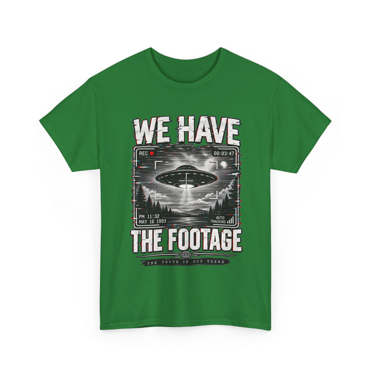 We Have The Footage UFO Tee | Vintage UFO Abduction Footage Shirt