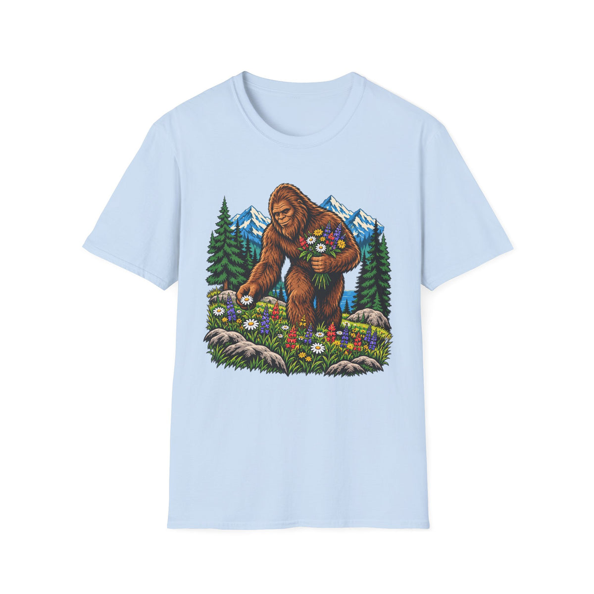 Bigfoot Wilderness Mountain T-Shirt