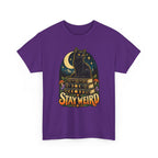 Stay Weird Black Cat T-Shirt