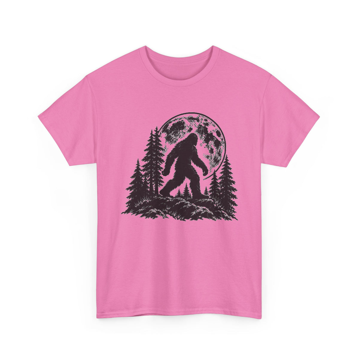 Bigfoot Moonlit Forest T-Shirt
