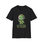 I’m Just Here to Stare Alien T-Shirt