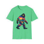 Colorful Sasquatch Bigfoot T-Shirt