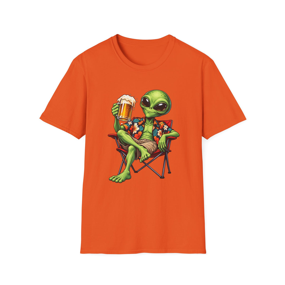 Alien Beer Lover T-Shirt