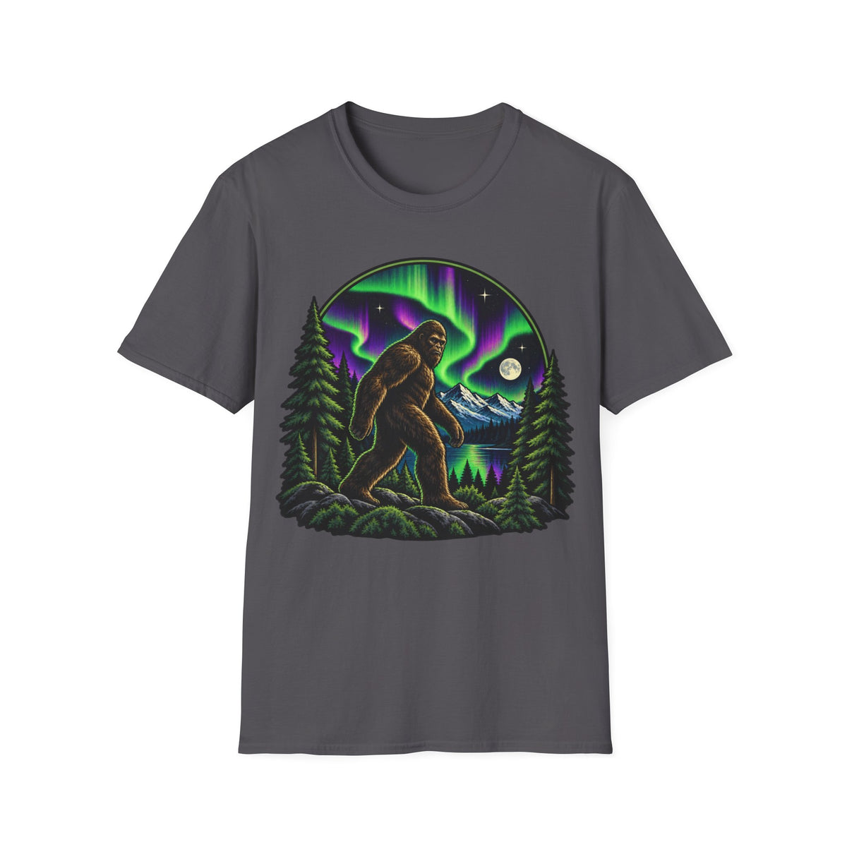 Bigfoot Aurora  T-Shirt