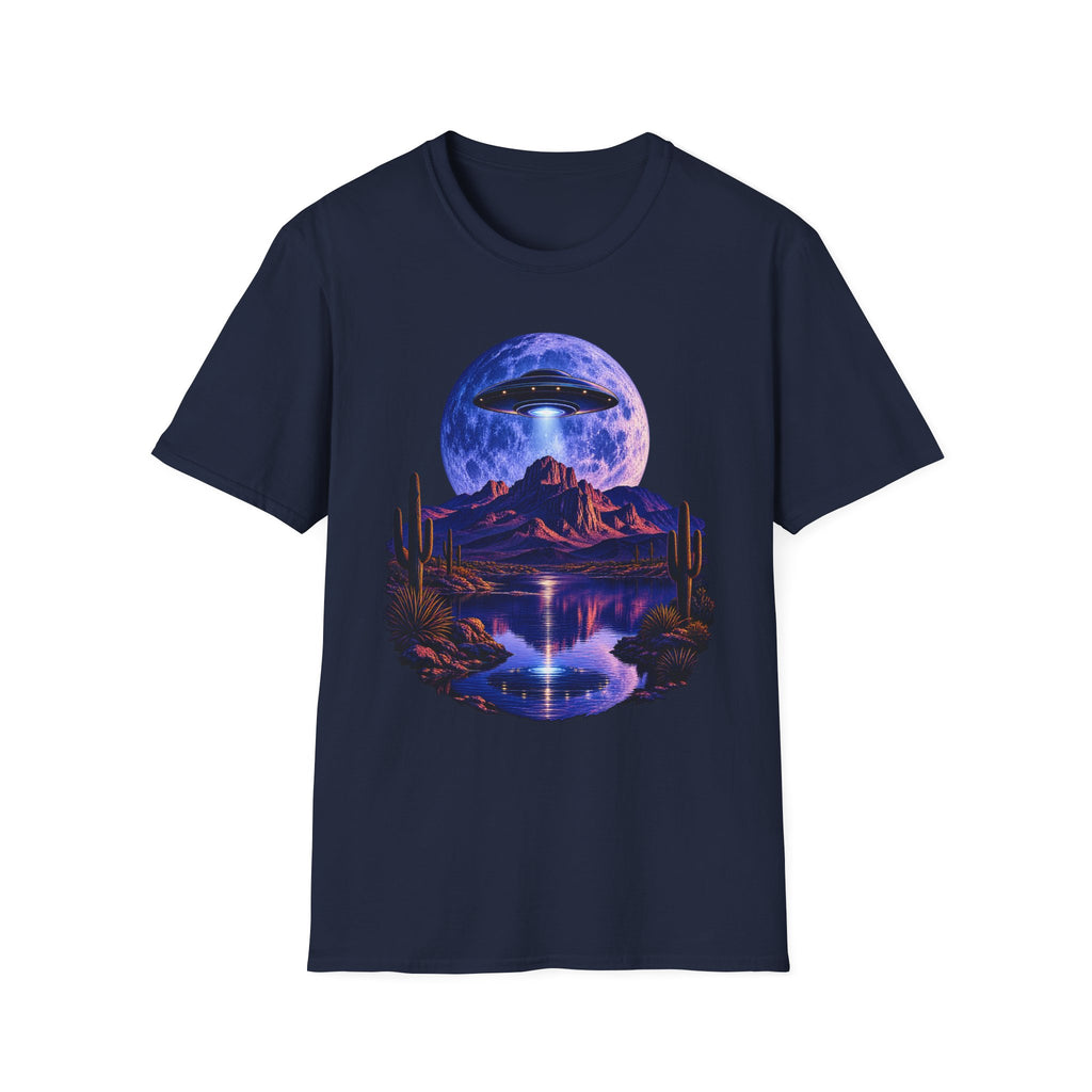 UFO Desert Night T-Shirt