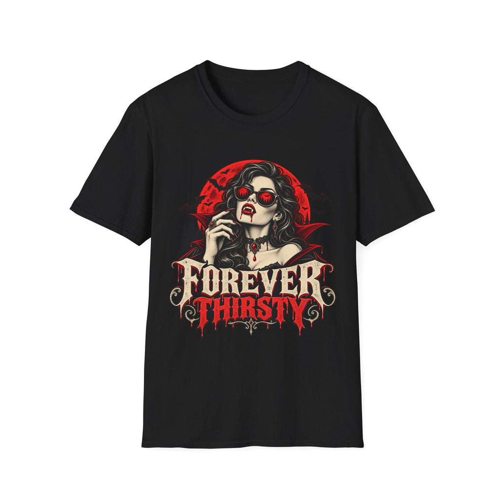 Forever Thirsty Vampire Gothic T-Shirt