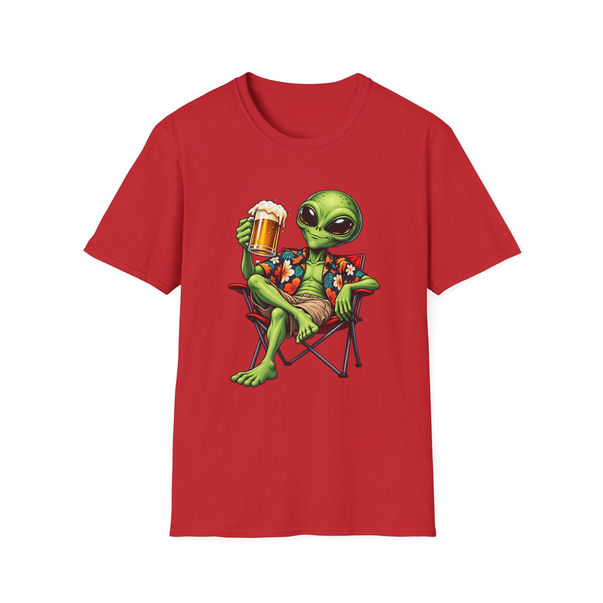 Alien Beer Lover T-Shirt