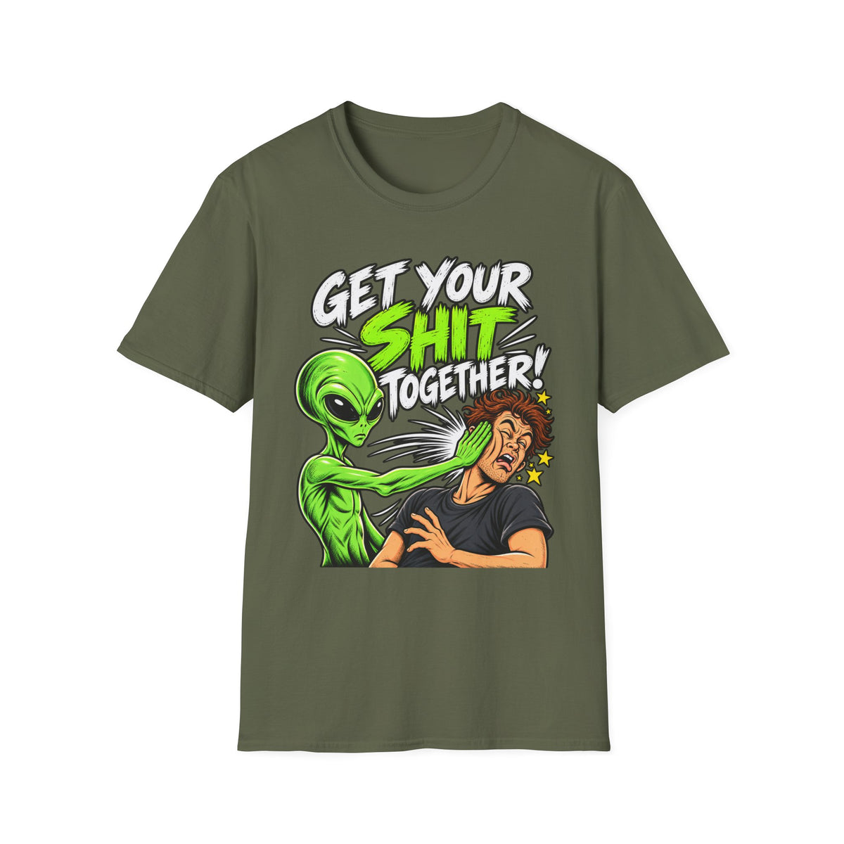 Get Your Sh*t Together Alien Graphic T-Shirt