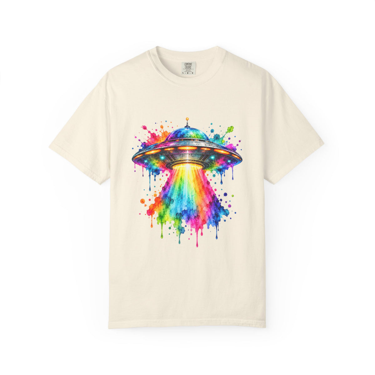 UFO Rainbow Beam T-Shirt